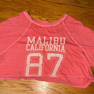Aeropostale Pink Crop Top